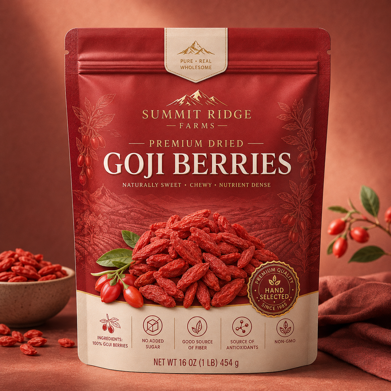 🔴 Ningxia Red Dried Goji Berries